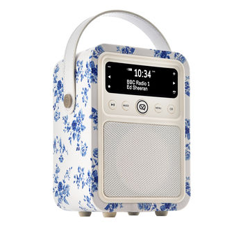 VQ Monty DAB+ Digital Radio - Laura Ashely China Rose | GAF Control